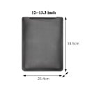 Notebook tok 12-től 13,3 hüvelykig MacBook Air és Pro 13 M1 M2 33,5 x 25,4 cm Vízálló műbőr Egérpad 9