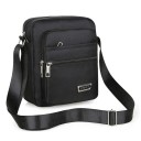 Nowa męska torba typu crossbody 23×19×6 cm, swobodna torba na ramię z nylonu, mała, praktyczna męska torba miejska 1