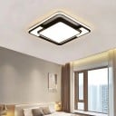 Nowoczesna lampa sufitowa LED 36 W Minimalistyczny żyrandol z możliwością zmiany temperatury barwy 42 x 42 x 5 cm 4