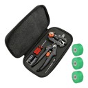 Nóż do szczepienia w etui z 3 taśmami szczepiennymi, zapasowym nożem i śrubokrętem Zestaw szczepienny 21 x 12 cm Stal SK5 Do drzew owocowych 1