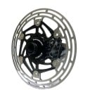 Nucă centrală pentru frâne cu disc de 44 mm 16 caneluri pentru sistemul Center Lock diametru interior 30,9 mm neagră pentru biciclete 5