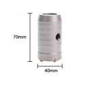 Nucleo di perforazione 40×70 mm corona cava in metallo per la perforazione precisa di fori nei materiali da costruzione 2