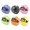Numărătoare mecanică cu degete din 4 cifre, numărătoare manuală din plastic pentru sport și călătorii, ușor și convenabil 2
