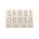 Number Baking Mould 3