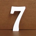 Número de madera decorativo 8