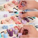 Números de madera para niños 4