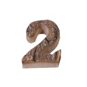 Números decorativos de madera C474 2