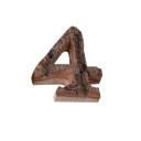 Números decorativos de madera C474 4