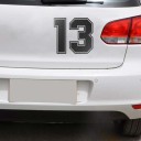 Nummer 13 autosticker 1
