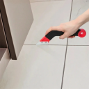 Nůž na čištění spár 207 x 75 mm Plastová rukojeť s karbidem wolframu Ruční nářadí na odstranění nečistot a staré spárovací hmoty 5