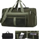 Nylon rejsetaske 58 x 22 x 30 cm Let skuldertaske med 80 cm rem Sammenfoldelig sportstaske Bilbagage til ture og weekender 1