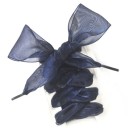 Nylon snørebånd 120 cm flade bånd med satin glans Dekorative mode snørebånd til sneakers, ballerinaer og elegante sko 8