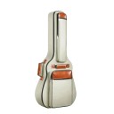 Obal na kytaru 111 x 48,2 cm s bavlněným polstrováním Voděodolná taška se 2 kapsami Nastavitelnými popruhy a zesílenou ochranou nástroje 5