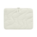 Obal na notebook měkký prošívaný na zip 34,5 x 24,5 cm textilní pouzdro na MacBook Pro 14 palců do batohu i aktovky do školy i práce 1