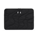 Obal na notebook měkký prošívaný na zip 34,5 x 24,5 cm textilní pouzdro na MacBook Pro 14 palců do batohu i aktovky do školy i práce 4