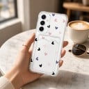 Obal na Samsung Galaxy S26 Ultra s držiakom na kartu Jemné vzory Zosilnené rohy Ohebný TPU obal Kryt s kapsou na mobil 13