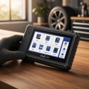 OBD2 Diagnostic Scanner VO6 with 6-Inch Display, 6400 mAh Battery, Bluetooth VCI and 28 Resets, Black for Full System Diagnostics 7