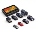 OBD2 GT60 Diagnostic Tablet with 7-Inch Display, 5000 mAh Battery, Wireless VCI and Bidirectional Testing in Black and Orange 4