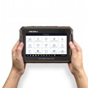 OBD2 GT60 Diagnostic Tablet with 7-Inch Display, 5000 mAh Battery, Wireless VCI and Bidirectional Testing in Black and Orange 5