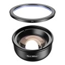 Obiettivo macro per smartphone 100 mm con filtro CPL polarizzatore da 37 mm e clip universale Nero Per foto dettagliate senza riflessi fastidiosi 1