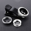 Objectif fisheye pour téléphone - ensemble 3 en 1 5
