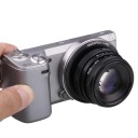 Objektiv 35 mm 35 x 50 mm Manuelles Fokussieren für Sony E-Mount Kompakter Festbrennweitenobjektiv für Porträt- und Straßenfotografie 3