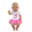 Oblečenie pre bábiku so sukňou A1536 2