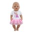 Oblečenie pre bábiku so sukňou A1536 6