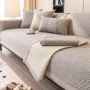 Obliečka na pohovku Bavlnená a ľanová tkaná Poťah na pohovku Protišmykový Univerzálny poťah Vhodný pre všetky ročné obdobia 90x180cm 2