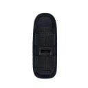 Obrotowy pokrowiec na latarkę 15x5,5 cm Neutralne kolory Uchwyt na latarkę z obrotowym klipsem 360° Kabura na pasek do przenośnych 2