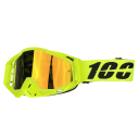 Occhiali da motocross con protezione UV Vetro giallo Antiriflesso Telaio resistente Cinghie regolabili Occhiali per moto Offroad MX Enduro 5
