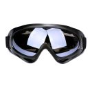 Occhiali da motocross neri in materiale TPU con lenti PC resistenti Occhiali sportivi protettivi per moto Ciclismo Sci e snowboard 8