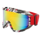 Occhiali da sci da donna antiappannamento Occhiali sigillanti per sci e snowboard con filtro UV400 per donne 16,9 x 8,8 cm 5