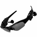 Occhiali da sole con auricolari bluetooth e microfono per chiamate in vivavoce e ascolto di musica Forma sportiva Lenti scure Batteria 200 mAh per 6 5