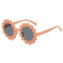 Occhiali da sole per ragazze con fiori decorativi Occhiali per bambini alla moda Protezione UV 125 x 57 mm Montatura leggera Occhiali estivi 7