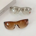 Occhiali protettivi da lavoro UV400 con montatura in PC e lenti trasparenti Unisex occhiali di sicurezza leggeri contro polvere 4