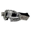 Occhiali protettivi per moto con lente trasparente 18 x 11 cm Occhiali per moto contro il vento Occhiali resistenti alla polvere per la guida e sport all'aperto 7