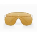 Occhiali sportivi da ciclismo con montatura bianca e lenti colorate Occhiali da sole da uomo per bici e mountain bike 4