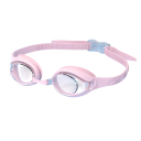 Occhialini da nuoto per bambini 3–14 anni Struttura in silicone Lenti in policarbonato Guarnizione morbida Cinturino regolabile Occhiali sicuri per bambini 5