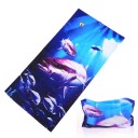 Ocean Print Snood 1