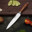 Oceľový nôž s drevenou rukoväťou 6