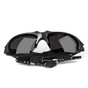 Ochelari cu căști bluetooth și microfon pentru muzică și apeluri handsfree Formă sportivă Ochelari închiși la culoare Durată de viață 6 4