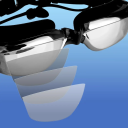 Ochelari de înot pentru adulți cu dopuri de urechi Protecție UV Anti-aburire Curea reglabilă Înot confortabil în piscină și în mare 3