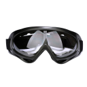 Ochelari de motocross negri, fabricați din material TPU cu lentile PC durabile, ochelari sport de protecție pentru motociclete, ciclism 3