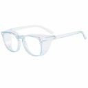 Ochelari de protecție 147 mm cadru PC 26 g Clare împotriva aburirii Protecție împotriva luminii albastre Capace laterale Ochelari 4