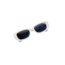 Ochelari de soare pentru copii Cadru dreptunghiular Lentile negre 128 x 36 mm Ochelari stilati pentru băieți și fete Protecție UV Cadru ușor 4