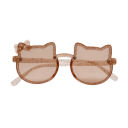 Ochelari de soare pentru fete Ochelari strălucitori în formă de cap de pisică 124 x 16 mm Ochelari de copii stilati Protecție UV Ramă ușoară Ochelari de vară 4