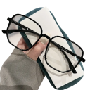 Ochelari de vedere din plastic -4.00 pentru distanță cu filtru de lumină albastră Confortabili de purtat Protecție pentru ochi Design elegant Ochelari de citit 4