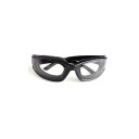 Ochelari pentru tăiat ceapă cu umplutură din spumă Protecție oculară împotriva lăcrimării în bucătărie Ramă din plastic Dimensiuni cca 14,2 x 2