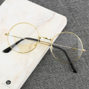 Ochelari rotunzi metalici cu filtru de lumină albastră, design elegant, ochelari de calculator, protecție pentru ochi, îmbrăcăminte de lucru 3